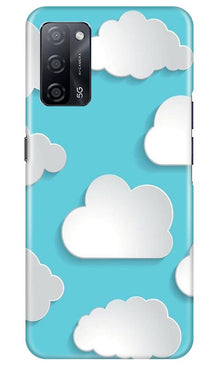 Clouds Mobile Back Case for Oppo A53s 5G (Design - 210)