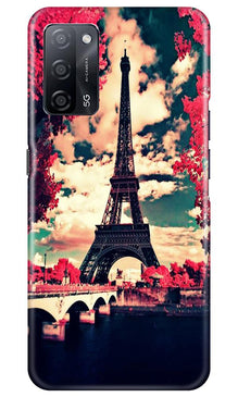 Eiffel Tower Mobile Back Case for Oppo A53s 5G (Design - 212)