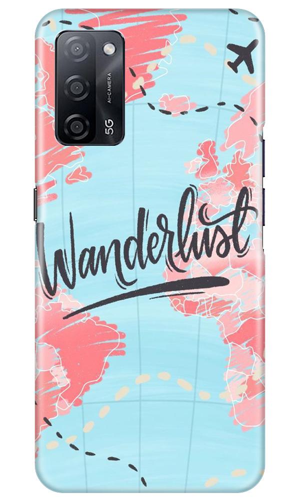 Wonderlust Travel Case for Oppo A53s 5G (Design No. 223)