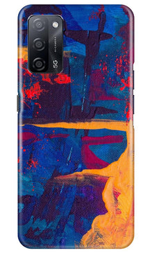 Modern Art Mobile Back Case for Oppo A53s 5G (Design - 238)