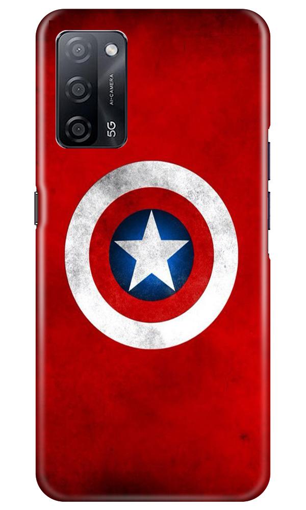 Captain America Case for Oppo A53s 5G (Design No. 249)