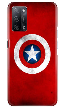 Captain America Mobile Back Case for Oppo A53s 5G (Design - 249)