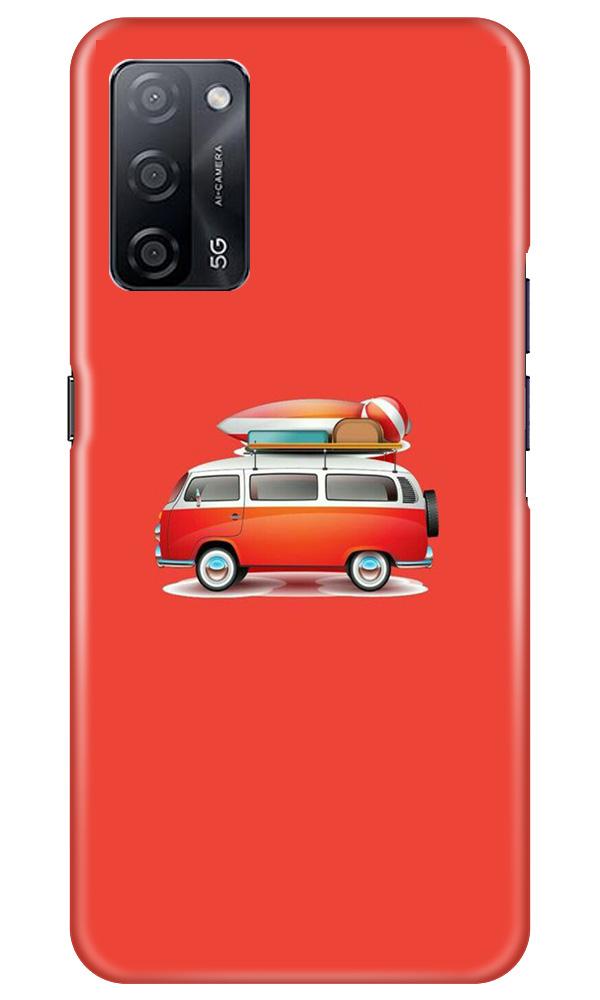 Travel Bus Case for Oppo A53s 5G (Design No. 258)