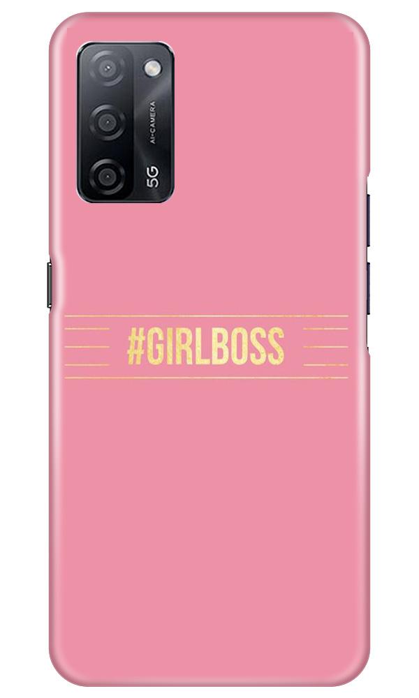 Girl Boss Pink Case for Oppo A53s 5G (Design No. 263)