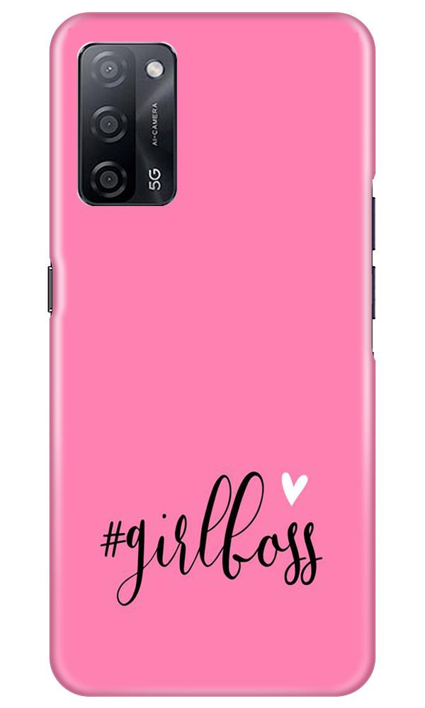 Girl Boss Pink Case for Oppo A53s 5G (Design No. 269)