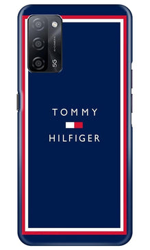 Tommy Hilfiger Mobile Back Case for Oppo A53s 5G (Design - 275)