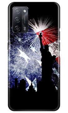 Statue of Unity Mobile Back Case for Oppo A53s 5G (Design - 294)