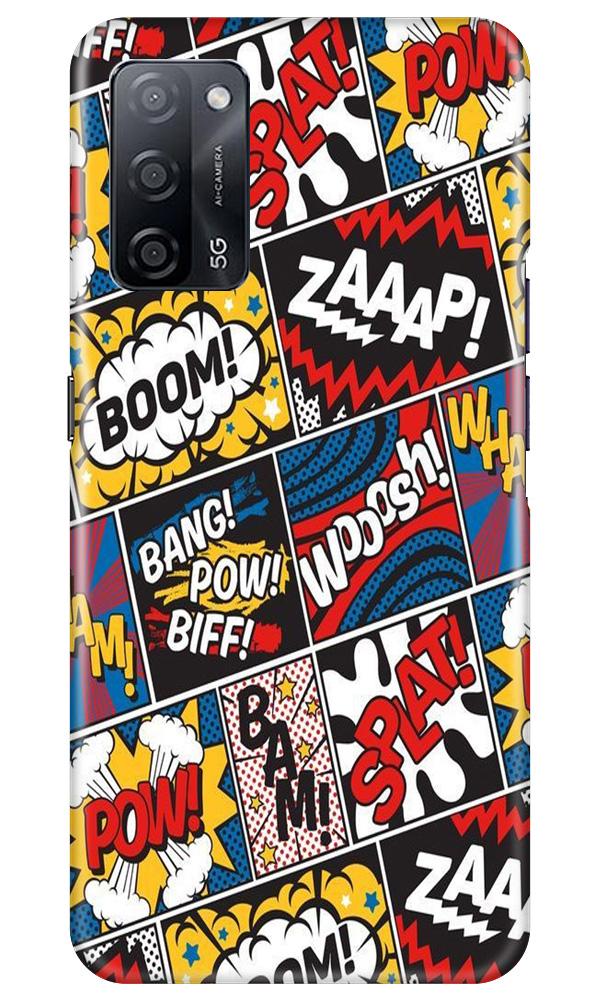 Boom Mobile Back Case for Oppo A53s 5G (Design - 302)