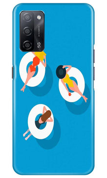 Girlish Mobile Back Case for Oppo A53s 5G (Design - 306)