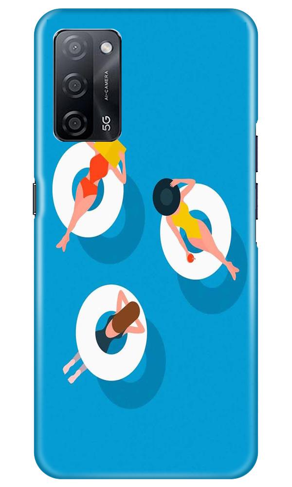 Girlish Mobile Back Case for Oppo A53s 5G (Design - 306)