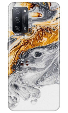 Marble Texture Mobile Back Case for Oppo A53s 5G (Design - 310)