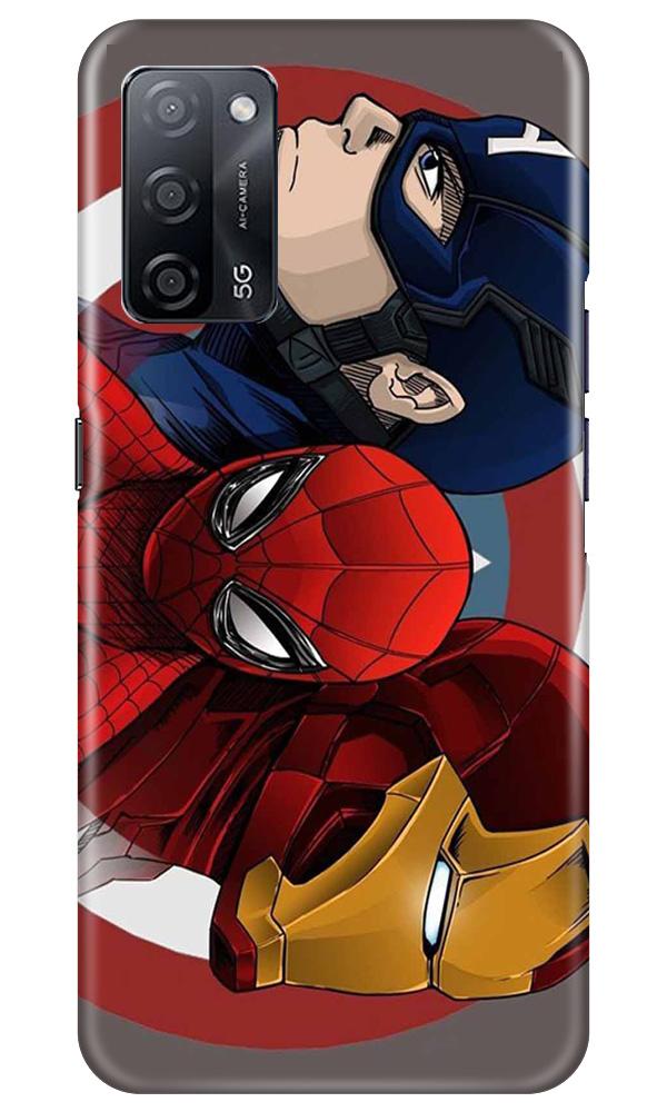 Superhero Mobile Back Case for Oppo A53s 5G (Design - 311)