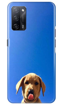 Dog Mobile Back Case for Oppo A53s 5G (Design - 332)