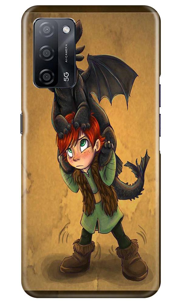 Dragon Mobile Back Case for Oppo A53s 5G (Design - 336)
