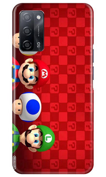 Mario Mobile Back Case for Oppo A53s 5G (Design - 337)