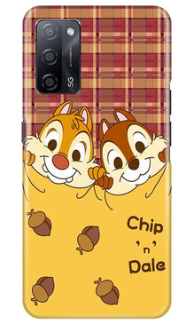 Chip n Dale Mobile Back Case for Oppo A53s 5G (Design - 342)