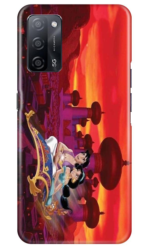 Aladdin Mobile Back Case for Oppo A53s 5G (Design - 345)