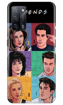 Friends Mobile Back Case for Oppo A53s 5G (Design - 357)
