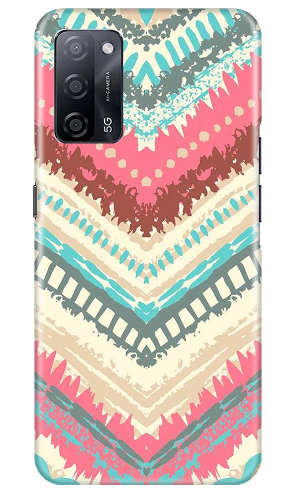 Pattern Mobile Back Case for Oppo A53s 5G (Design - 368)
