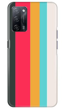 Color Pattern Mobile Back Case for Oppo A53s 5G (Design - 369)