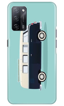 Travel Bus Mobile Back Case for Oppo A53s 5G (Design - 379)
