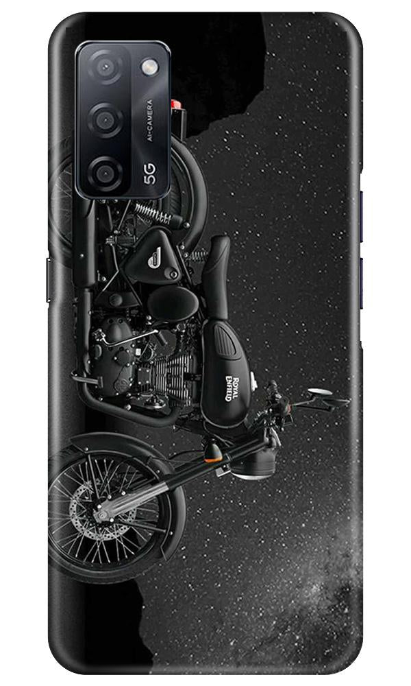 Royal Enfield Mobile Back Case for Oppo A53s 5G (Design - 381)