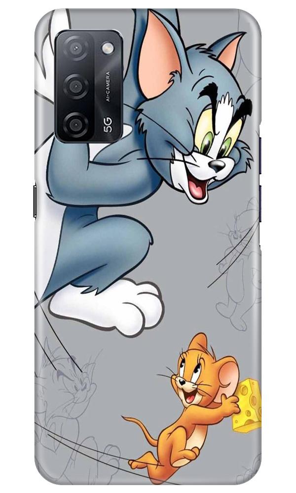 Tom n Jerry Mobile Back Case for Oppo A53s 5G (Design - 399)