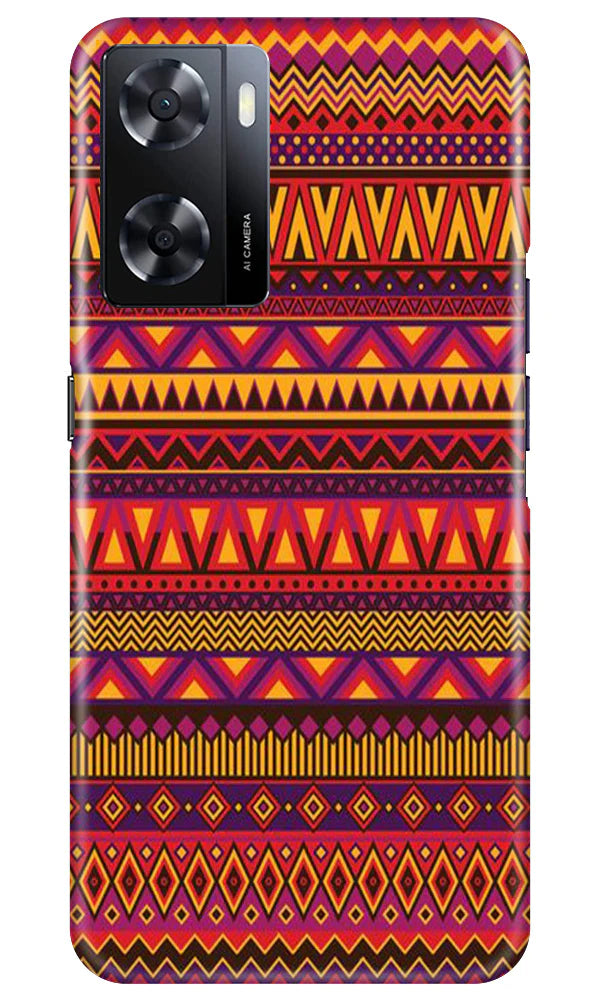 Zigzag line pattern2 Case for Oppo A57 2022