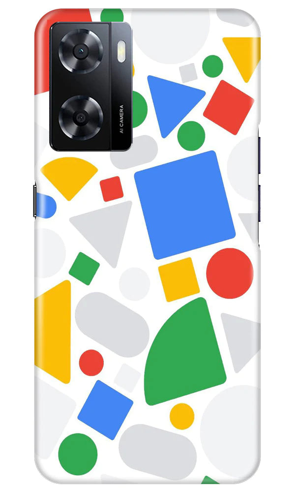 Circul Squar & Tringle Art Case for Oppo A57 2022