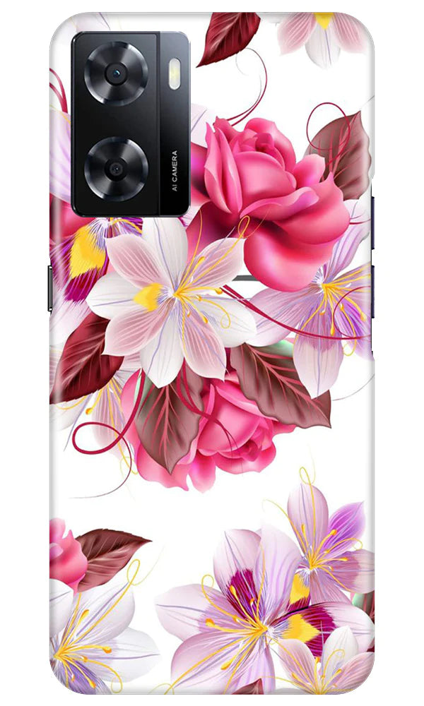 Beautiful flowers Case for Oppo A57 2022