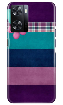 Purple Blue Mobile Back Case for Oppo A57 2022 (Design - 37)