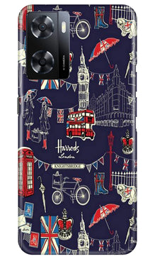 Love London Mobile Back Case for Oppo A57 2022 (Design - 75)