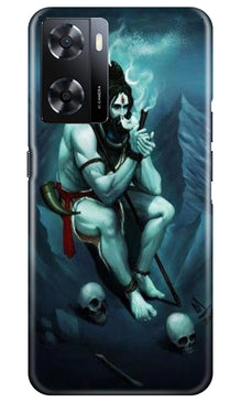 Lord Shiva Mahakal2 Mobile Back Case for Oppo A57 2022 (Design - 98)