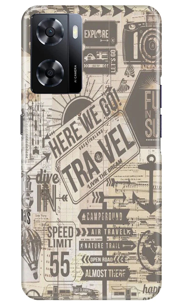 Travel Case for Oppo A57 2022  (Design - 104)