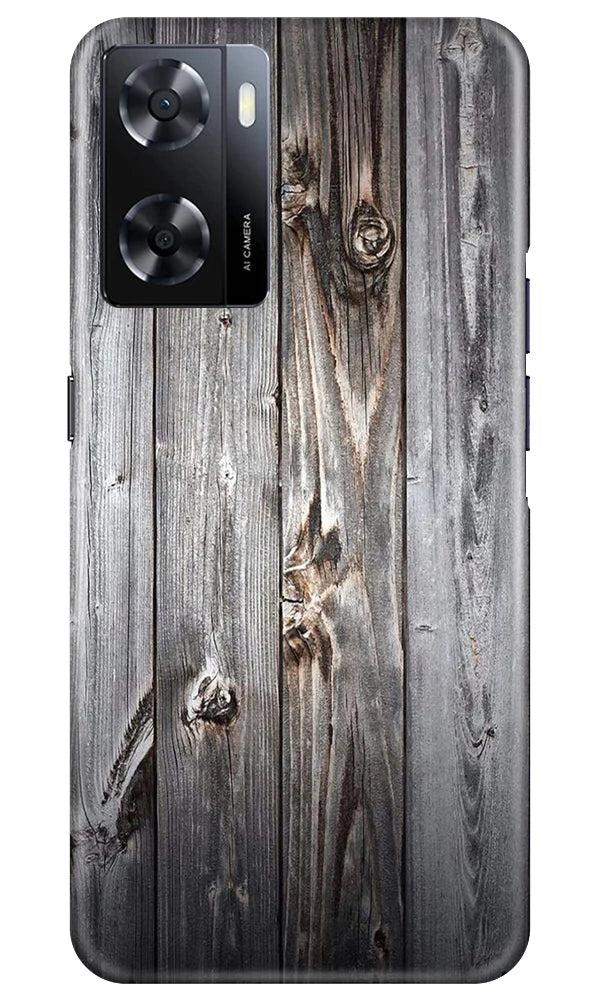 Wooden Look Case for Oppo A57 2022  (Design - 114)