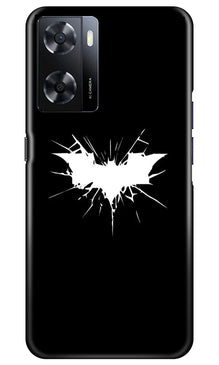 Batman Superhero Mobile Back Case for Oppo A57 2022  (Design - 119)