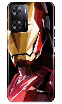Iron Man Superhero Mobile Back Case for Oppo A57 2022  (Design - 122)