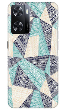 Desingner Pattern Mobile Back Case for Oppo A57 2022  (Design - 123)