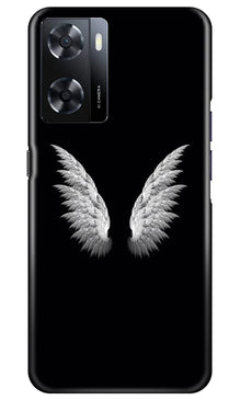 Angel Mobile Back Case for Oppo A57 2022  (Design - 142)