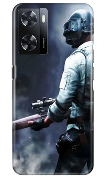 Pubg Mobile Back Case for Oppo A57 2022  (Design - 148)