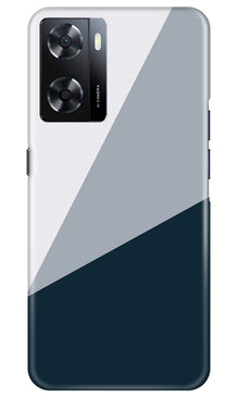 Blue Shade Mobile Back Case for Oppo A57 2022 (Design - 151)