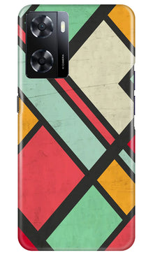Boxes Mobile Back Case for Oppo A57 2022 (Design - 156)