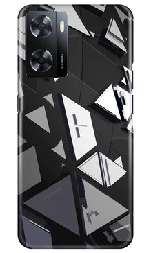 Modern Art Mobile Back Case for Oppo A57 2022 (Design - 199)