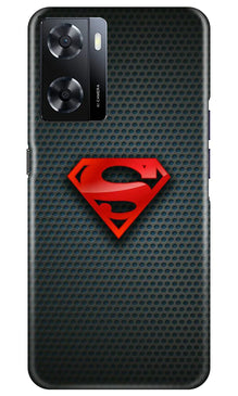 Superman Mobile Back Case for Oppo A57 2022 (Design - 216)