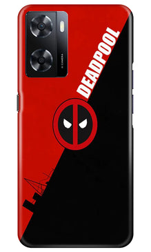 Deadpool Mobile Back Case for Oppo A57 2022 (Design - 217)