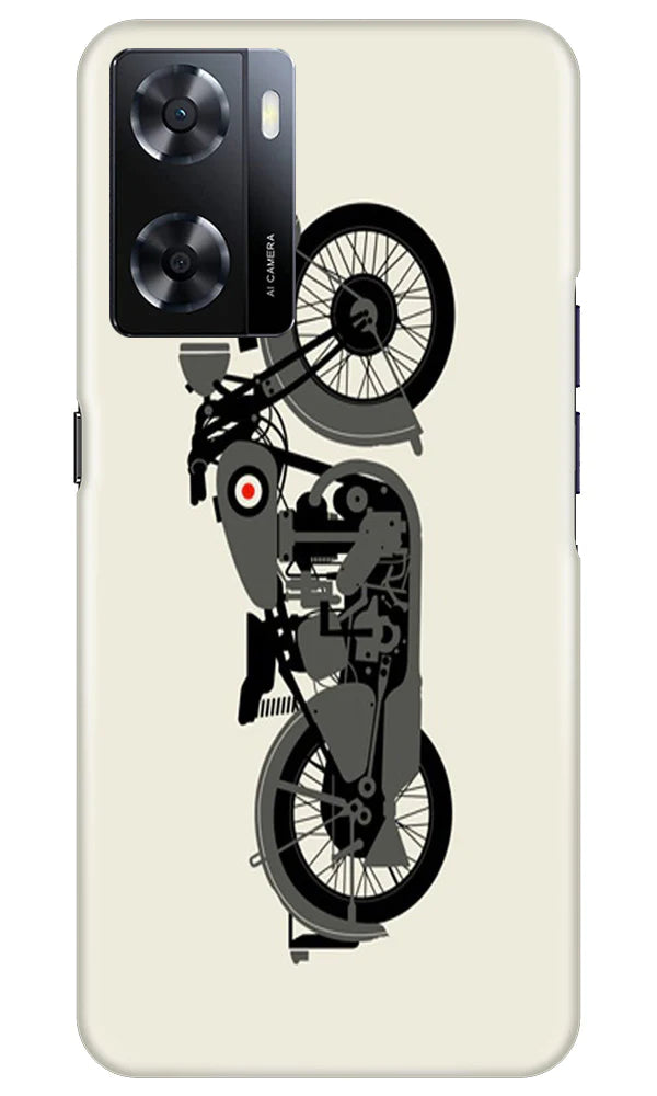 MotorCycle Case for Oppo A57 2022 (Design No. 228)