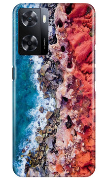 Sea Shore Mobile Back Case for Oppo A57 2022 (Design - 242)
