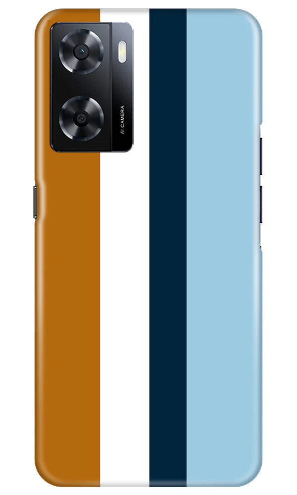 Diffrent Four Color Pattern Case for Oppo A57 2022 (Design No. 244)