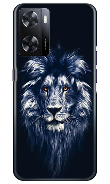 Lion Mobile Back Case for Oppo A57 2022 (Design - 250)