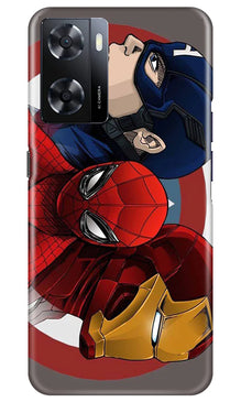 Superhero Mobile Back Case for Oppo A57 2022 (Design - 273)